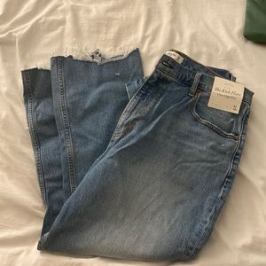 Abercrombie curve love the kick flare ultra high rise jeans (never worn, tags)